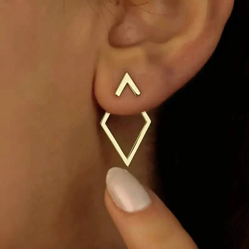 Geometric Stud Earrings