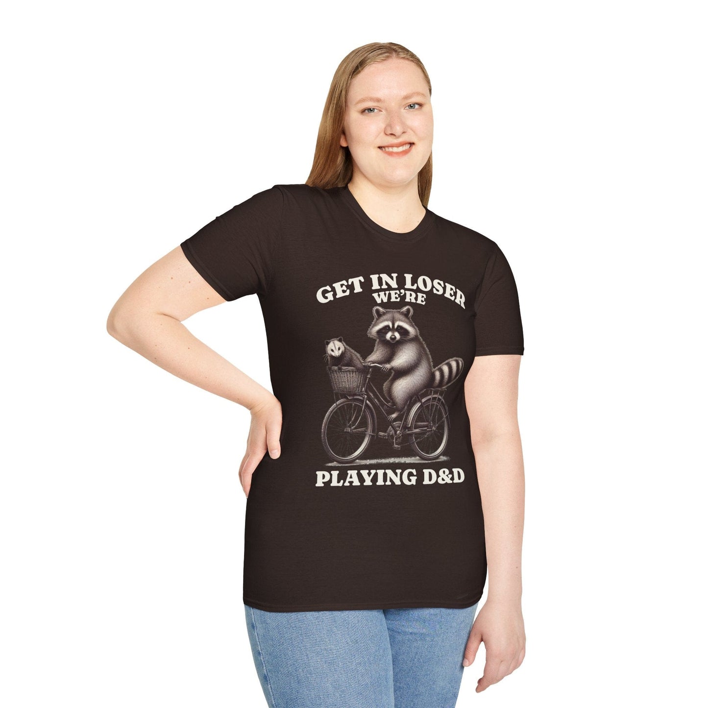 Camiseta Súbete Perdedor Vamos a Jugar a D&D
