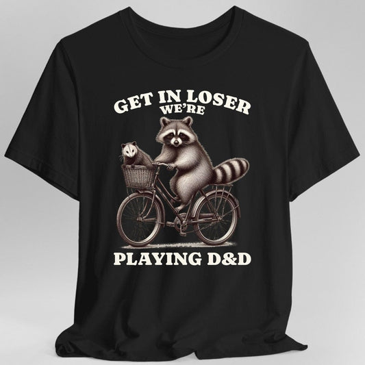 Camiseta Súbete Perdedor Vamos a Jugar a D&D