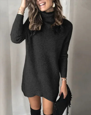 Vestido de punto calado