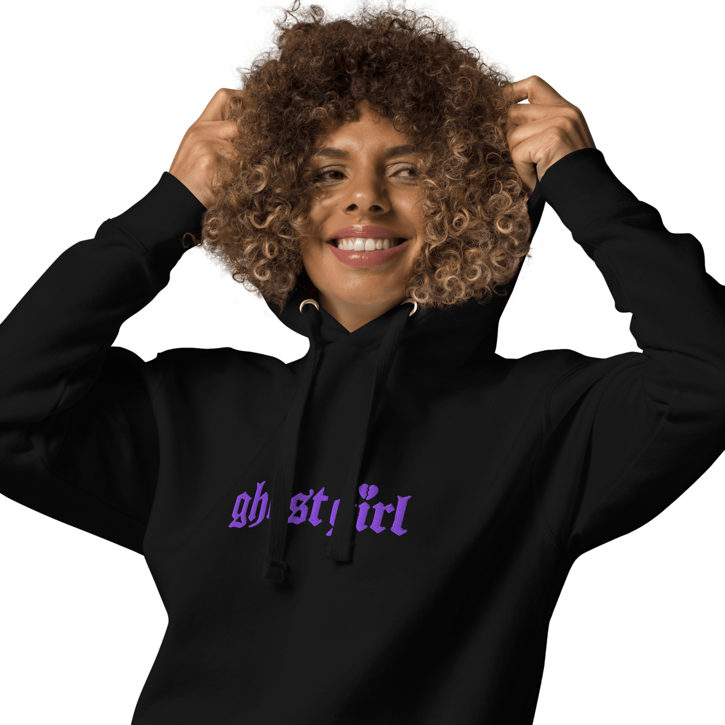 Sudadera unisex con capucha Ghost Girl