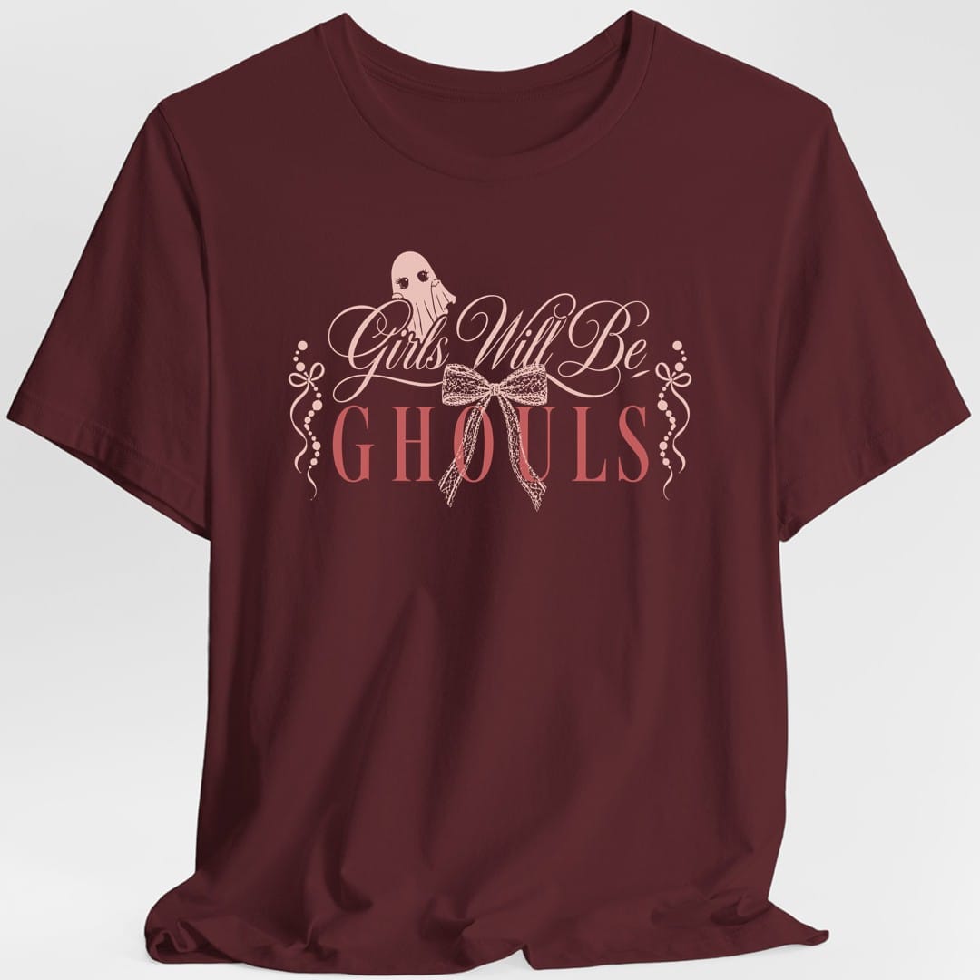 Girls Will Be Ghouls Coquette T-Shirt