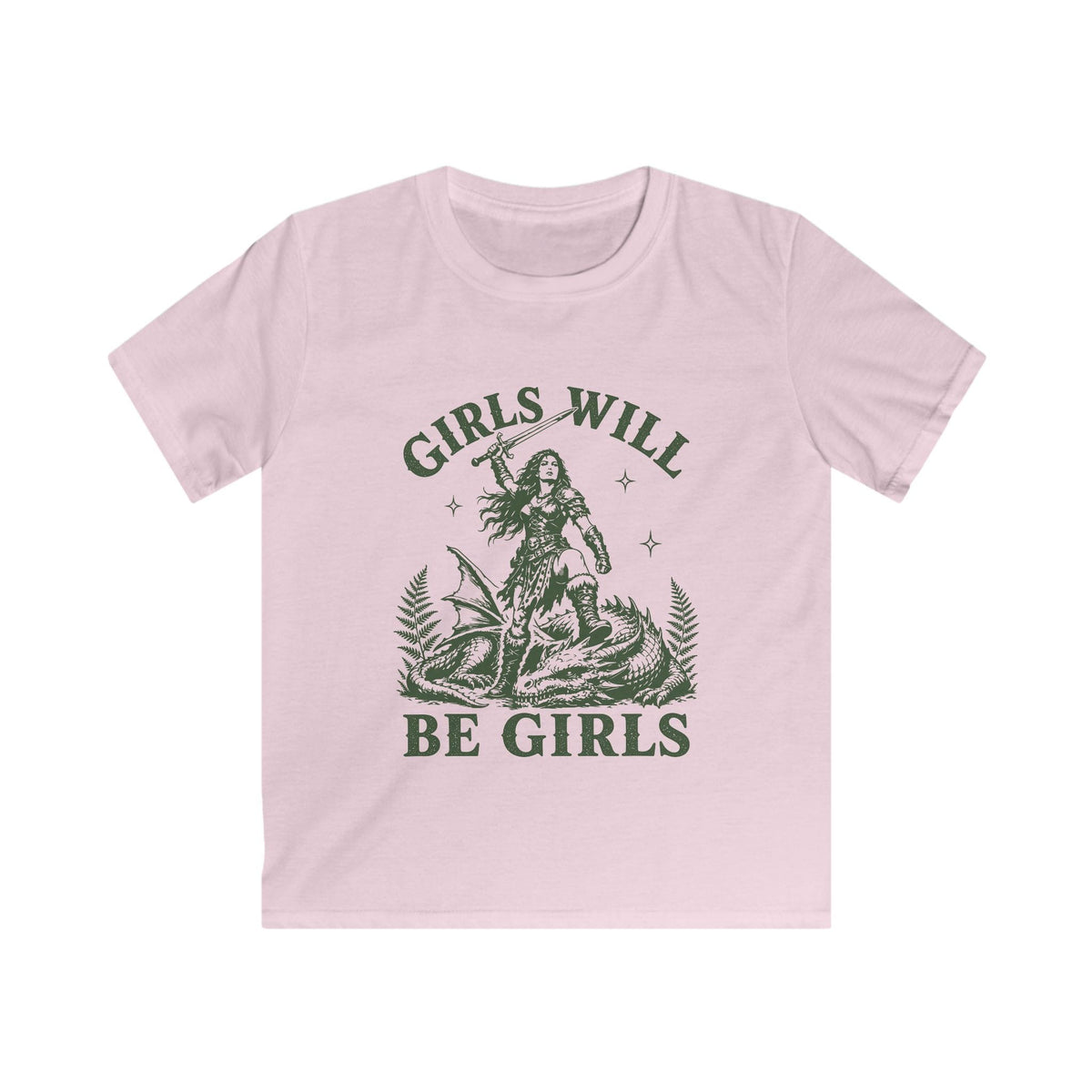 Girls Will Be Girls Kids T-Shirt