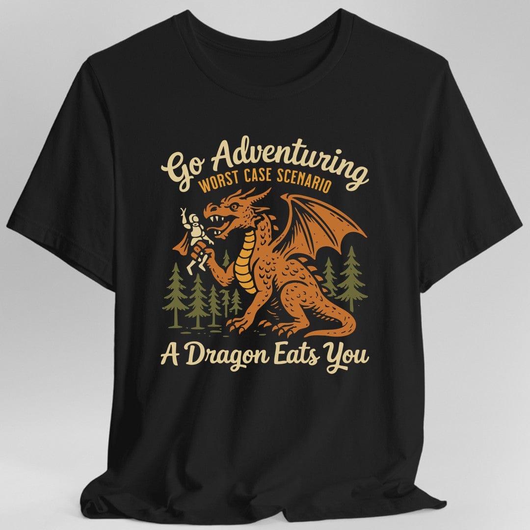Go Adventuring Funny D&D T-Shirt