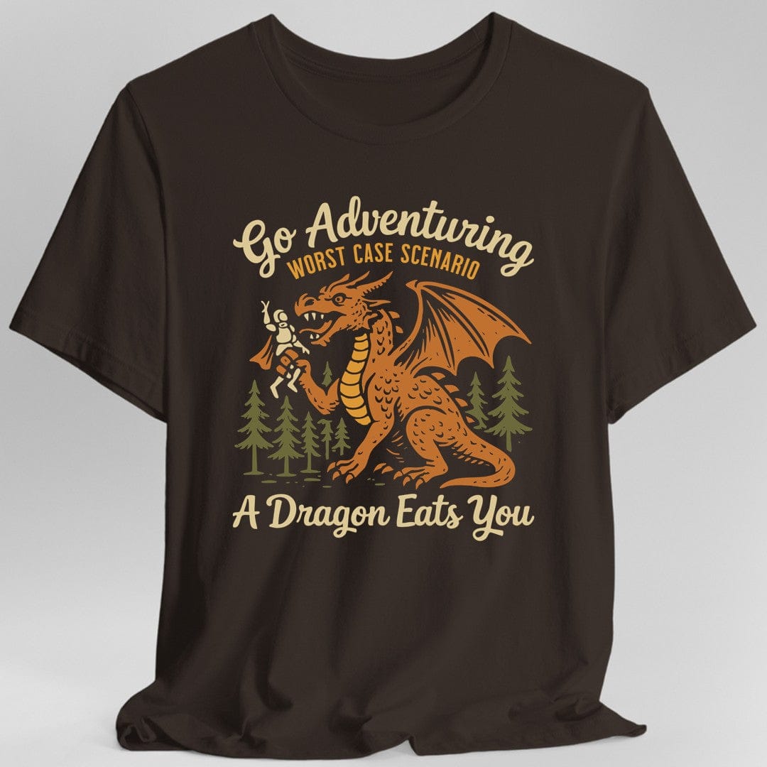 Go Adventuring Funny D&D T-Shirt