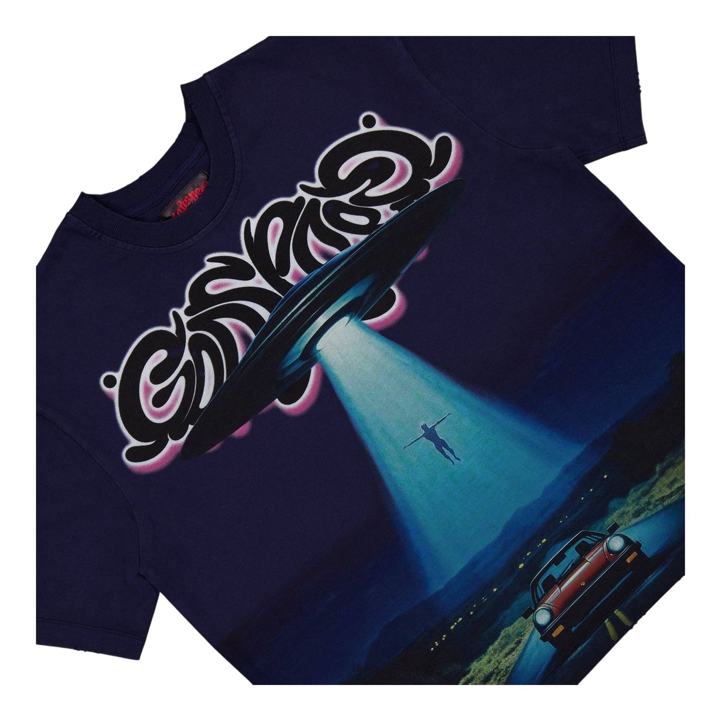 Godspeed O.B.E Abduction T-Shirt Navy