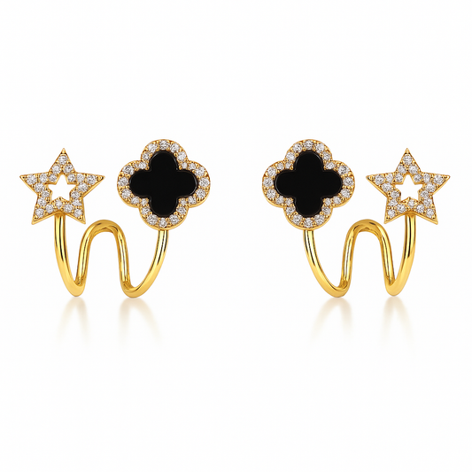 Four-Leaf Clover Earrings - Sori Style