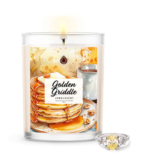 Vela de Joyería para el Hogar Golden Griddle 18oz