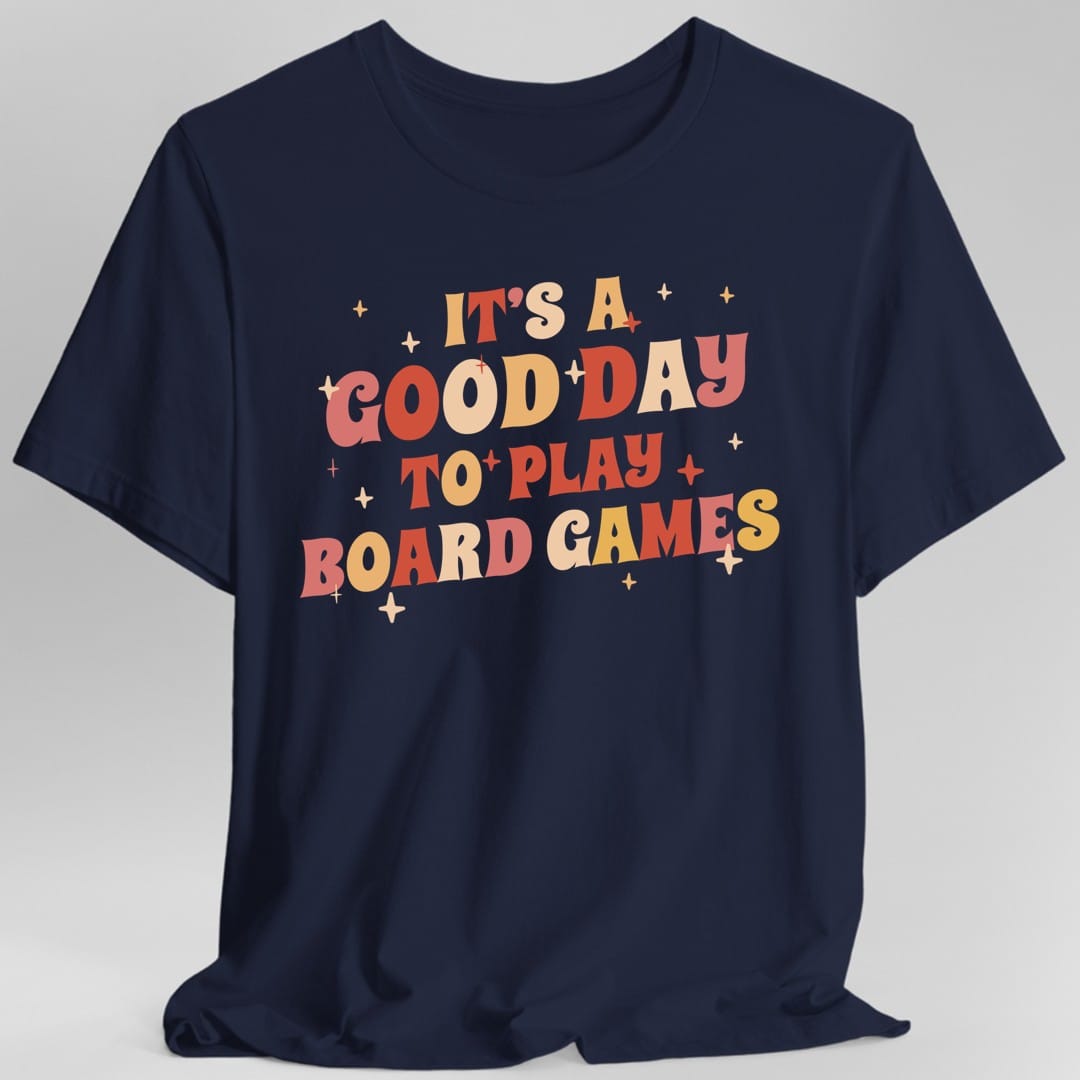 Camiseta "Buen día para jugar juegos de mesa"