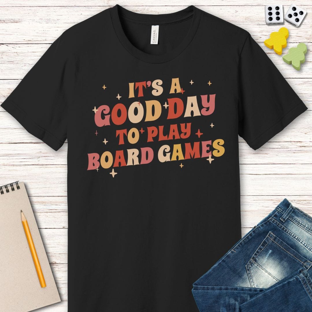 Camiseta "Buen día para jugar juegos de mesa"