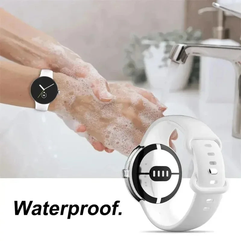 Google Pixel 1 2 3 4 41mm 45mm Silicone Strap - Soft