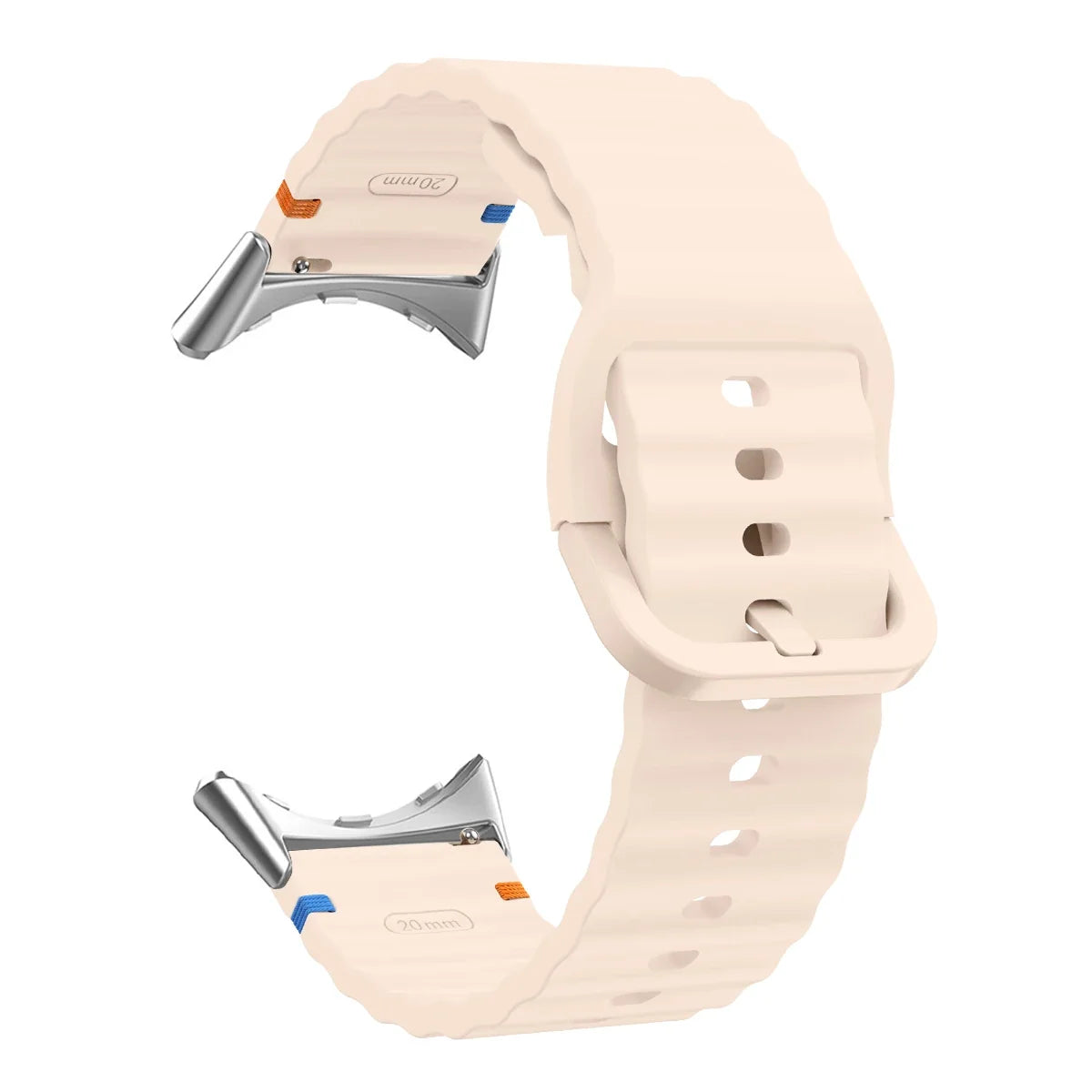 Google Pixel Watch 1 2 3 4 41mm 45mm Silicone Band-Soft