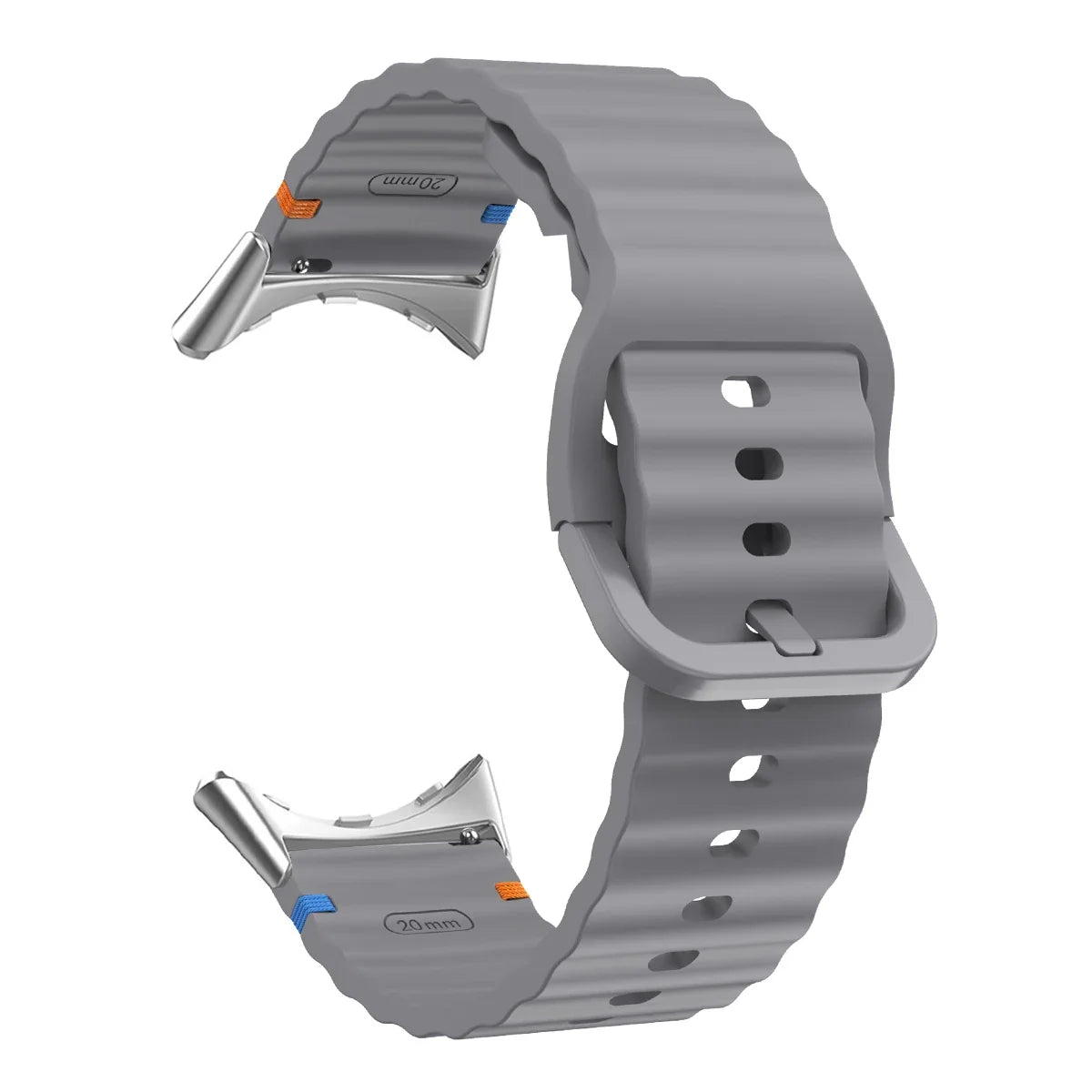 Google Pixel Watch 1 2 3 4 41mm 45mm Silicone Band-Soft