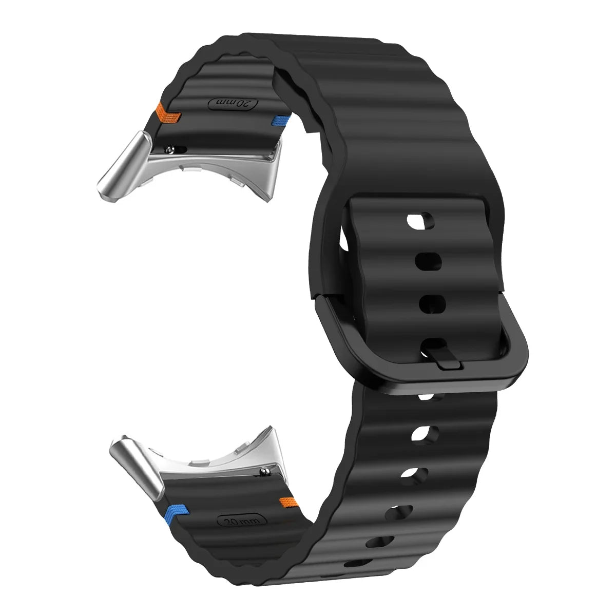 Google Pixel Watch 1 2 3 4 41mm 45mm Silicone Band-Soft