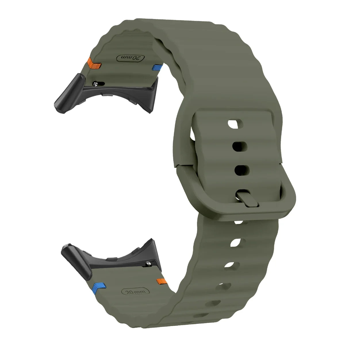 Google Pixel Watch 1 2 3 4 41mm 45mm Silicone Band-Soft