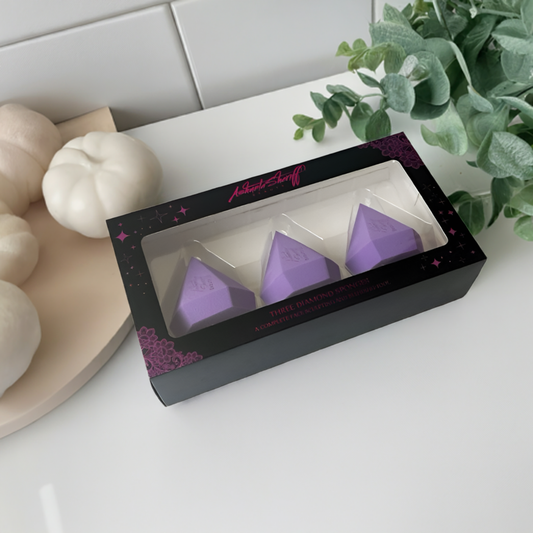 Set de 3 esponjas Ashunta Sheriff Beauty Diamond