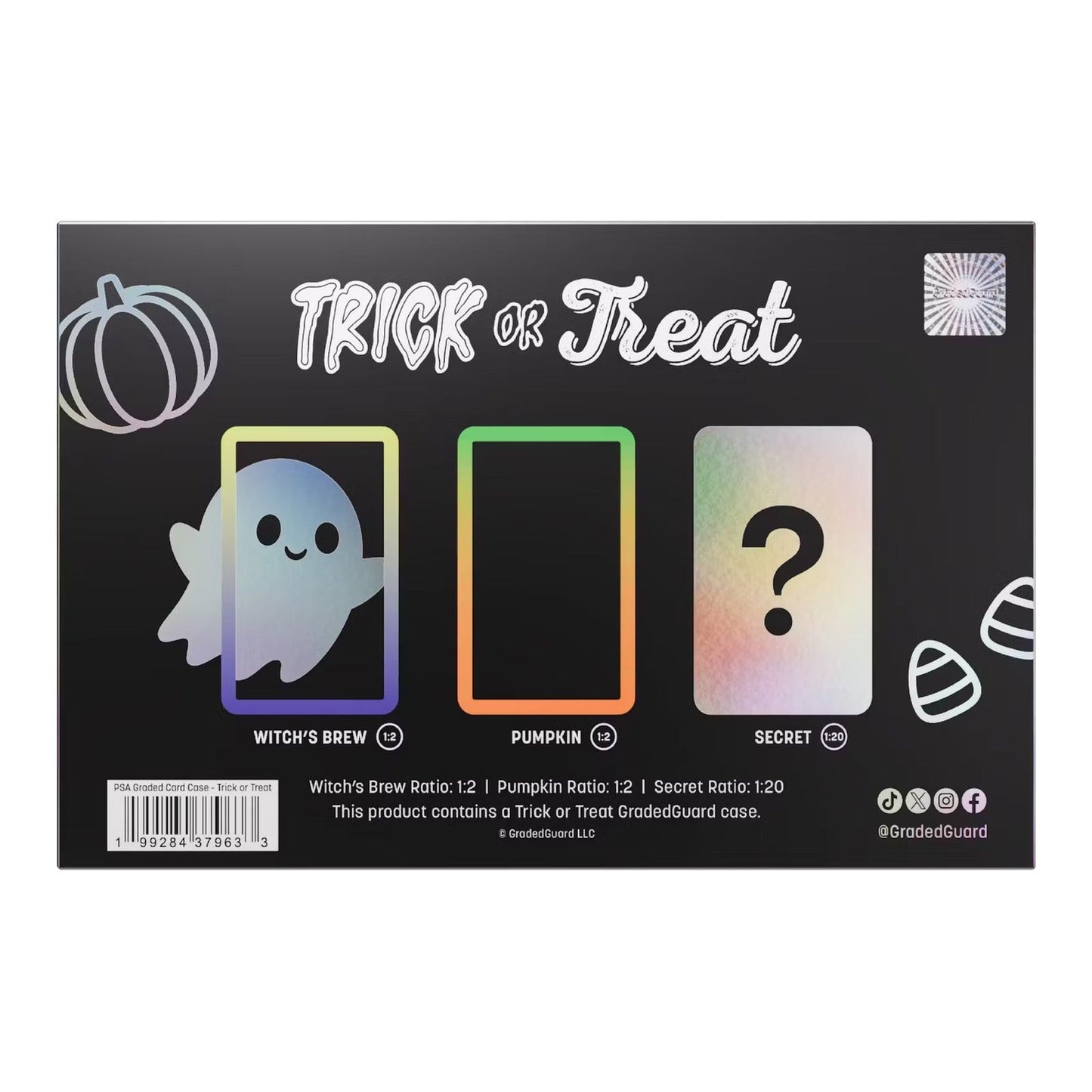 GradedGuard Trick or Treat (PSA) Pokémon Graded Card Holder Sealed Mystery Box