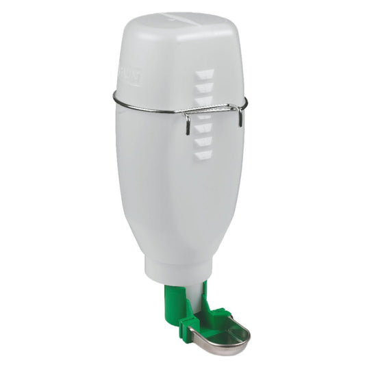 Bebedero por Gravedad de 2L para Conejos, Pájaros y Aves de Corral Pequeñas