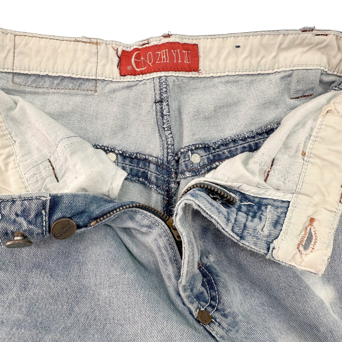 Vintage Q Zhi Yi Zu Jeans Houlipai Baggy Jeans - Women's 28x29