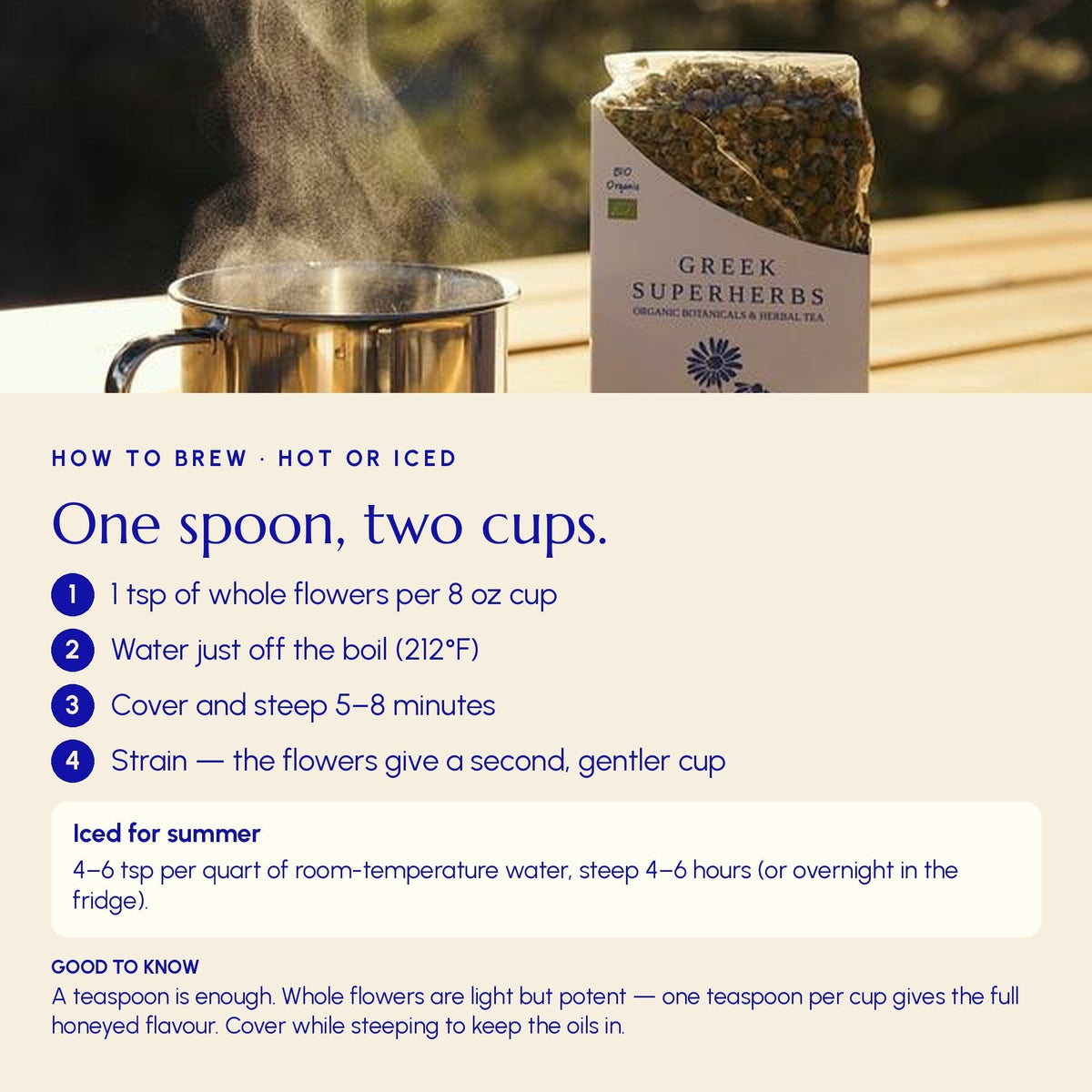 Greek Chamomile Tea (Grevena)