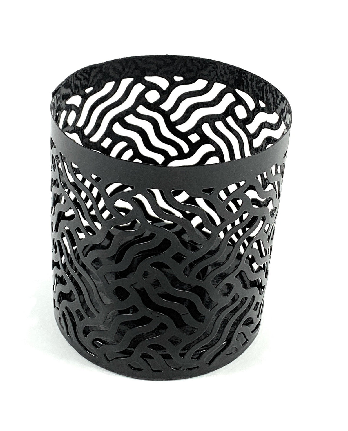Candelabros para Velas Votivas Juego de 2 Negros