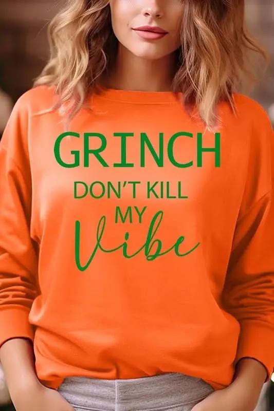 Grinch Graphic Sweatshirt | Color Bear Unisex