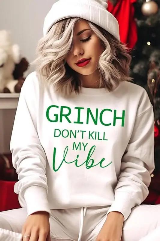 Jackets Color Bear Grinch Graphic Sweatshirt Unisex Holiday Style Cozy Pullover