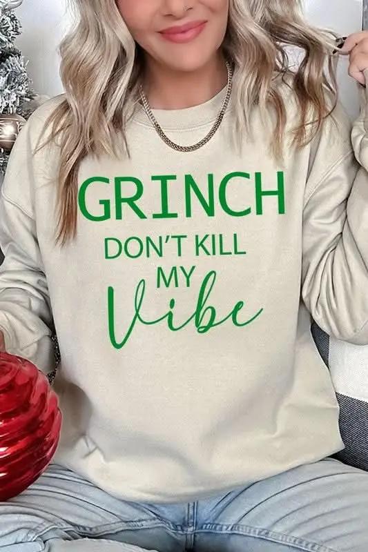 Jackets Color Bear Grinch Graphic Sweatshirt Unisex Holiday Style Cozy Pullover