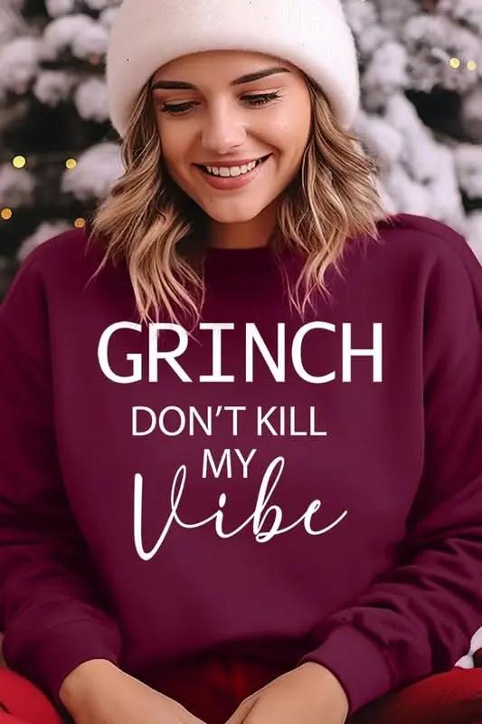 Jackets Color Bear Grinch Graphic Sweatshirt Unisex Holiday Style Cozy Pullover