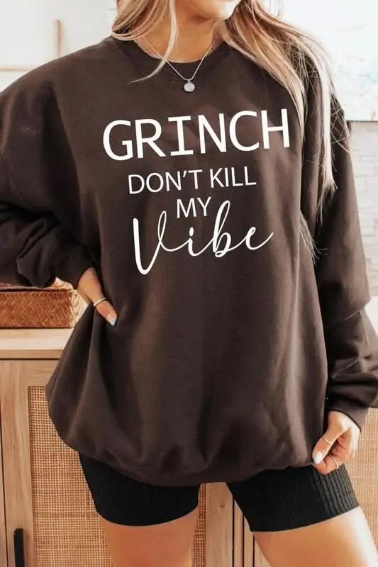 Jackets Color Bear Grinch Graphic Sweatshirt Unisex Holiday Style Cozy Pullover