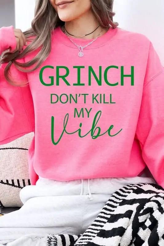 Jackets Color Bear Grinch Graphic Sweatshirt Unisex Holiday Style Cozy Pullover