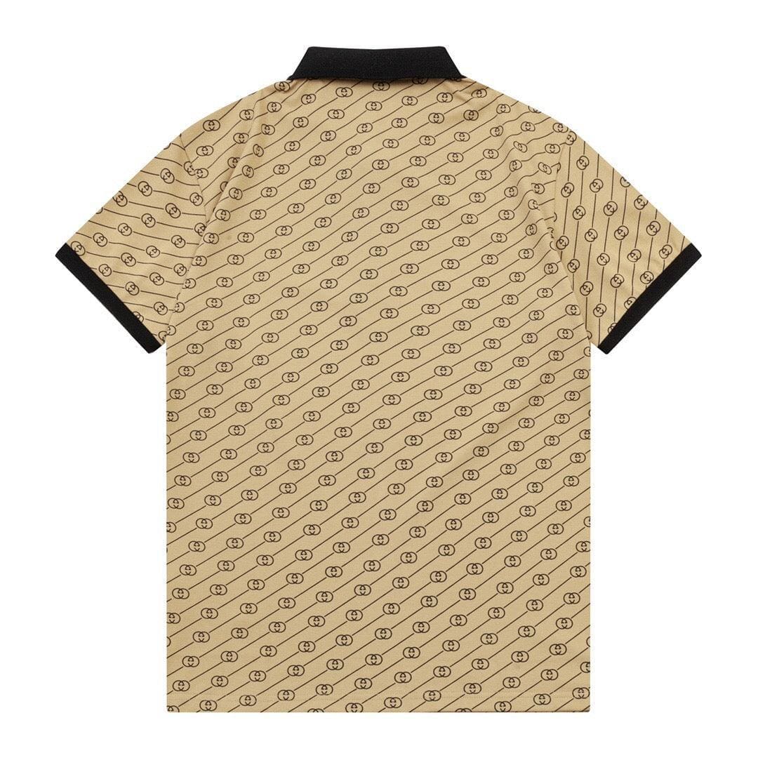 Gucci Beige T-shirt with a collar