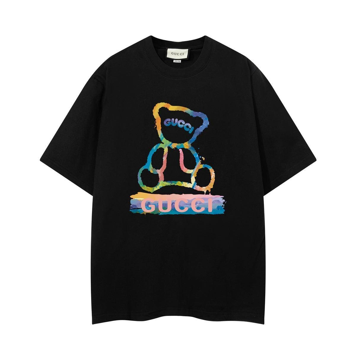 Gucci Black Cotton T-Shirt - Luxury Crew Neck Tee
