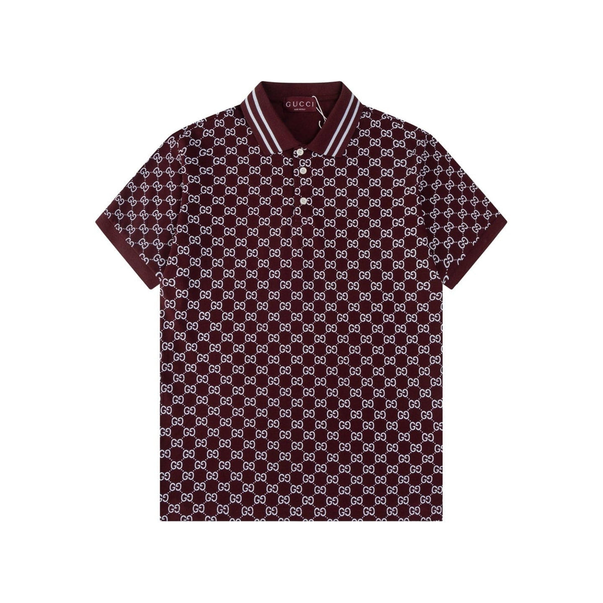 Gucci Collar T-Shirt - Premium Cotton Men's Tee