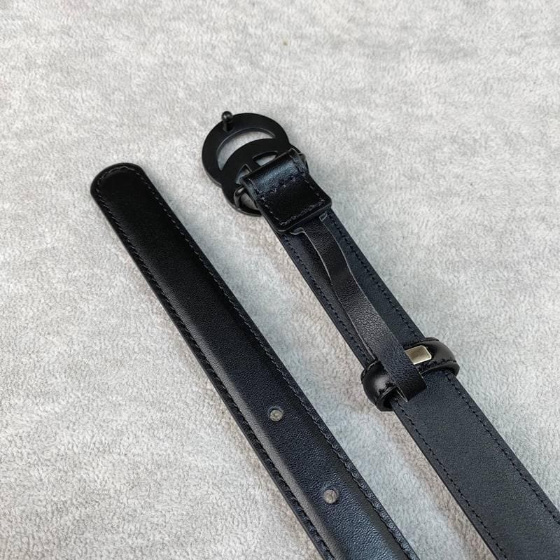 GUCCI Embellished coated-canvas and leather belt 'Black'