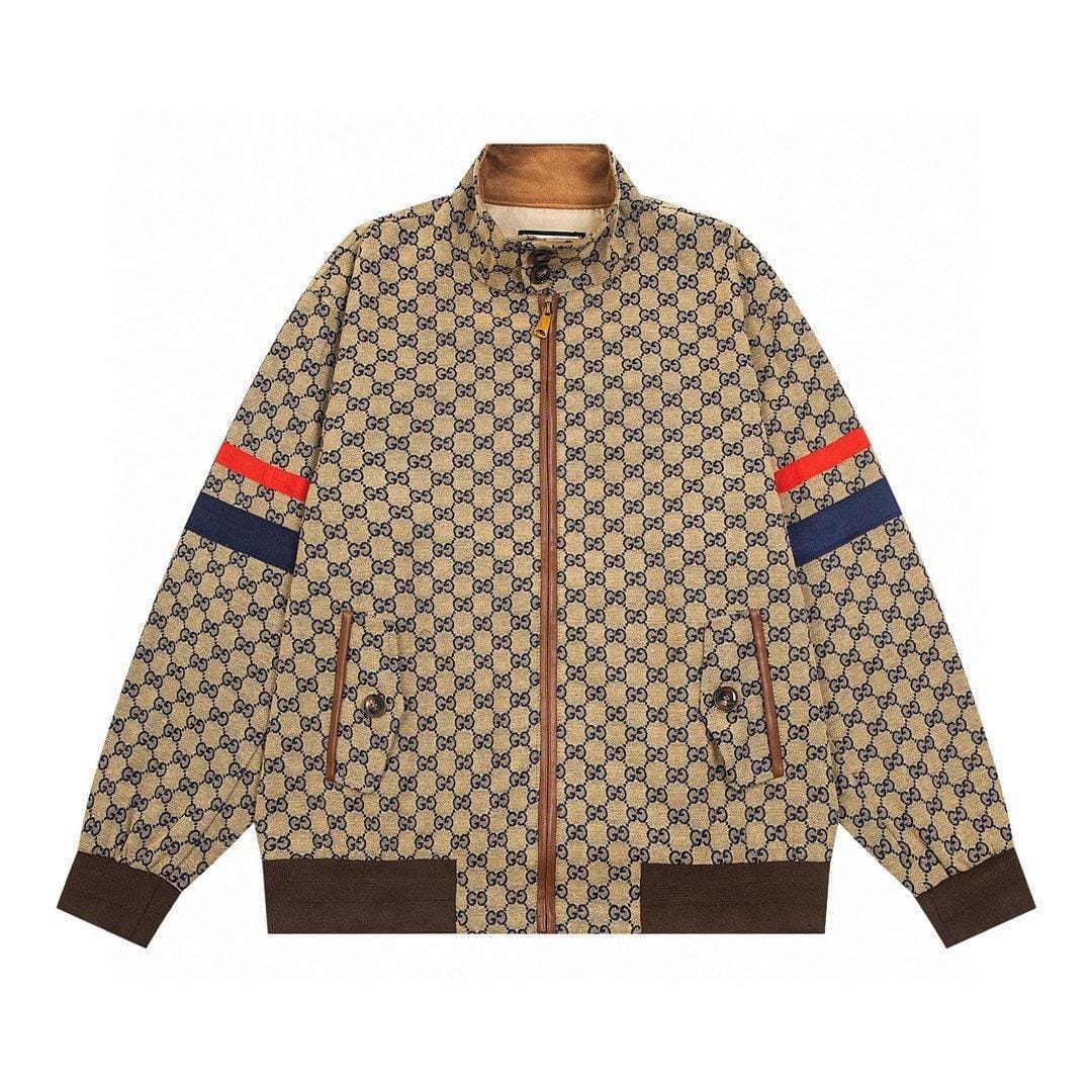 Gucci GG cotton canvas zip jacket