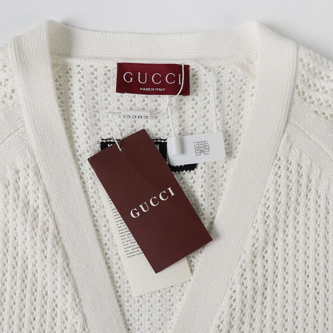 Gucci Sylvie Web-stripe cardigan
