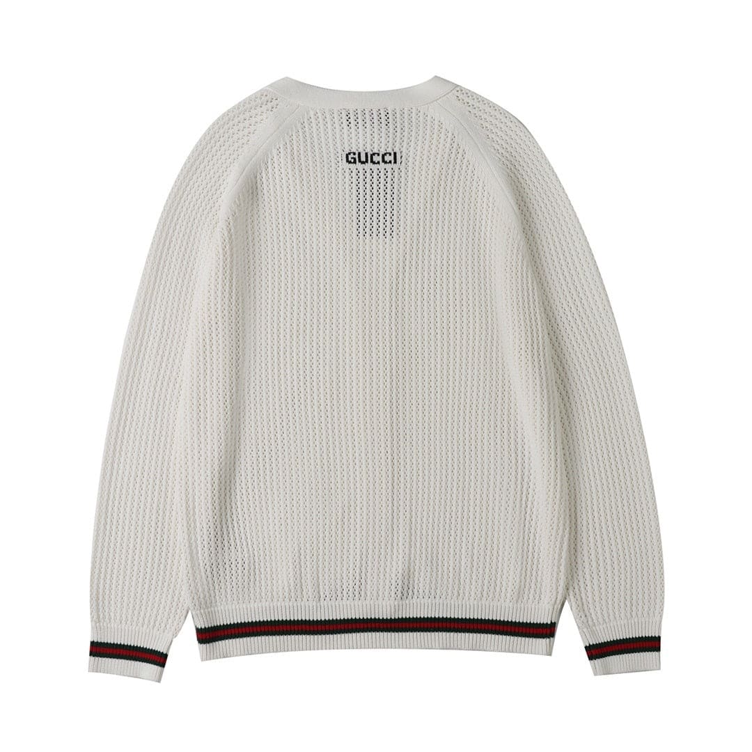 Gucci Sylvie Web-stripe cardigan