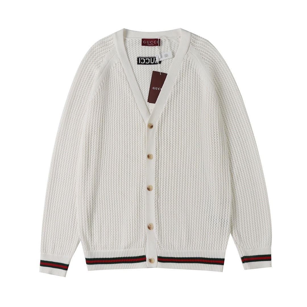 Gucci Sylvie Web-stripe cardigan