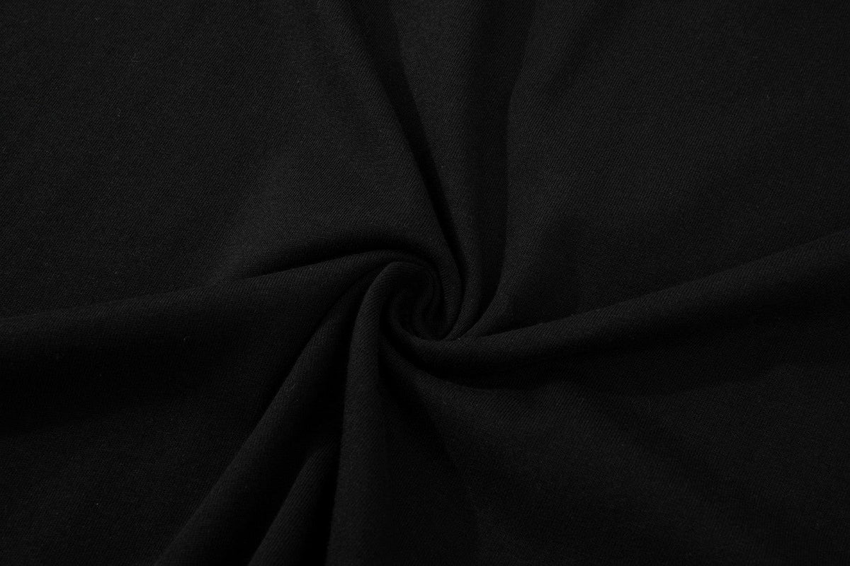 Gucci T-Shirt Black Collarless Premium Cotton - Luxury Casual Staple