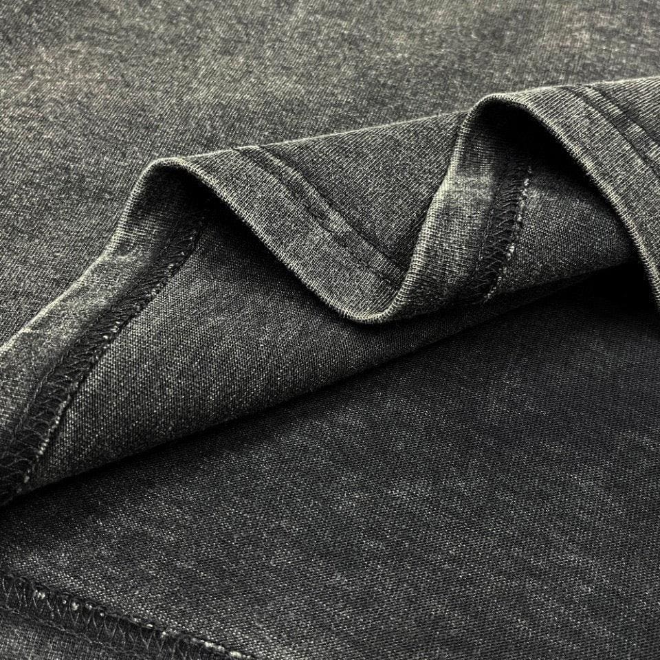 Gucci T-Shirt Smoke Black | Crew Neck Cotton Tee – Luxury Casual Wear