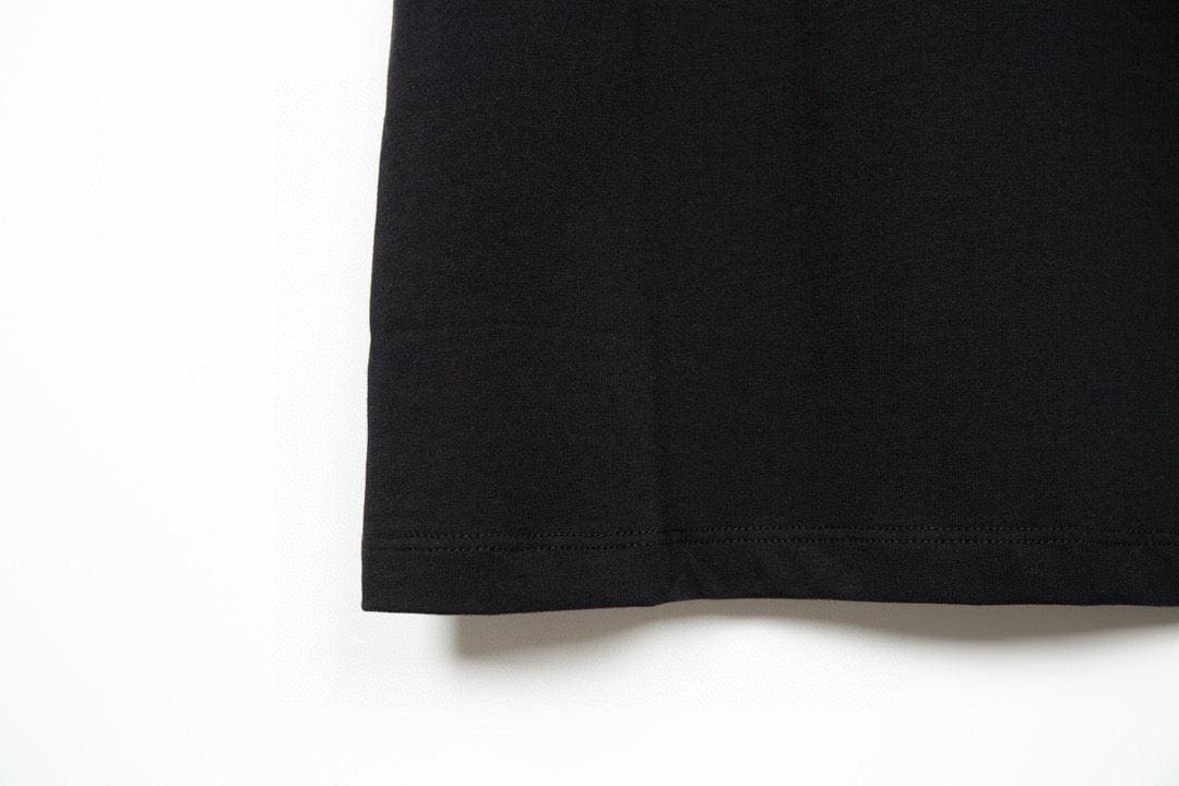 Gucci T-Shirt Without Collar | Black Cotton Tee – Effortless Style