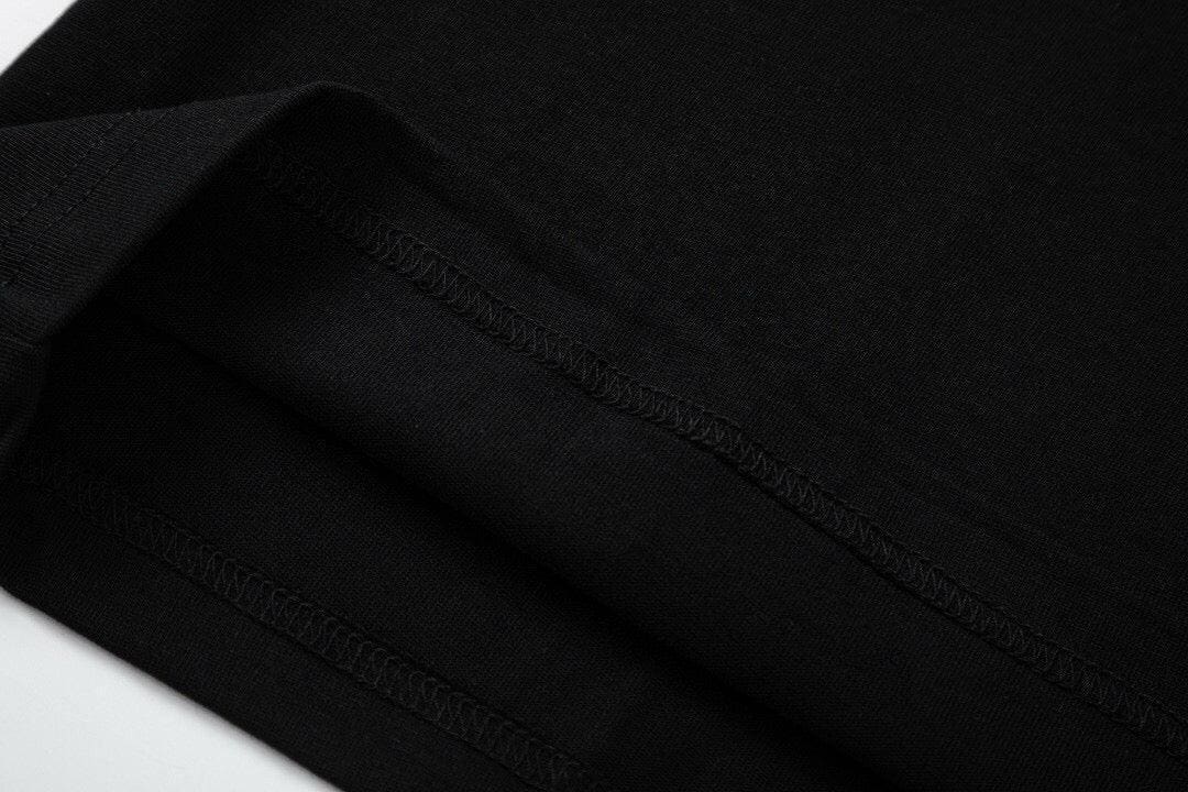Gucci T-Shirt Without Collar | Black Cotton Tee – Effortless Style