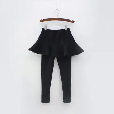 Winter Warmth Culottes for Girls - Two Piece Set