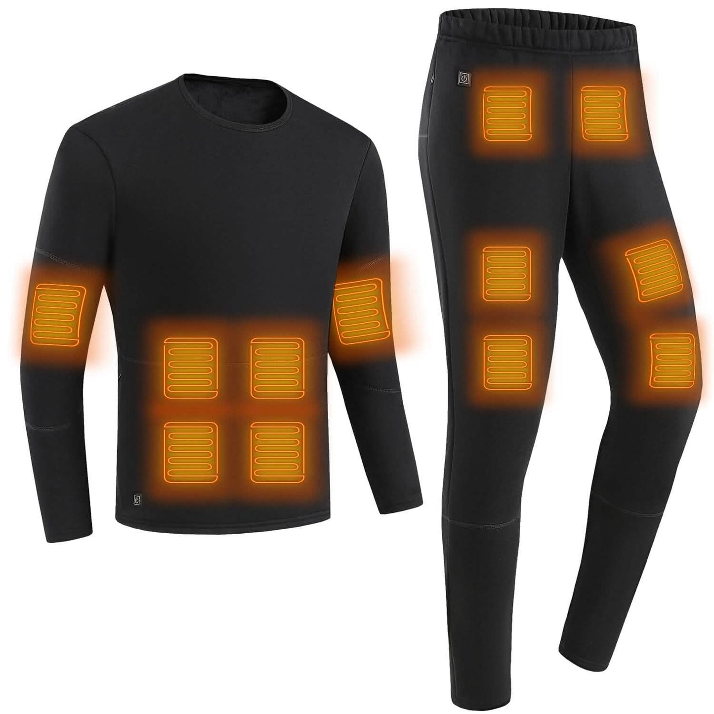 Heated Underwear Long Shirt and Pants Set
