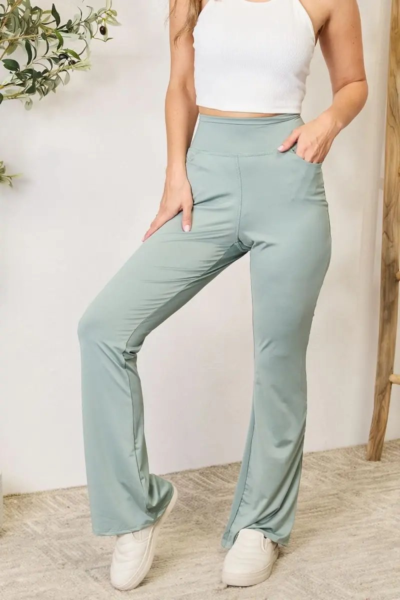 Lovesalve WS Heimish Wide Waistband Women's Sports Pants Activewear - Comfy & Flattering