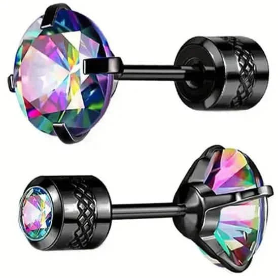 High-End Synthetic Zirconia Earrings