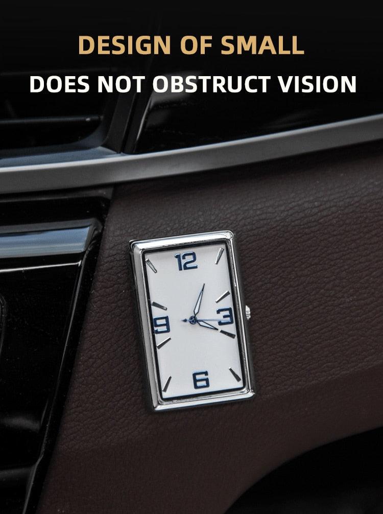 High Quality Auto Fashion Watch Automobile Quartz Clock Car Dashboard Mini Clock Automotive Clock Car Clock Refit Interior Luminous Electronic Quartz Watch Ornaments Car Decoration Ornaments Vehicle Car Accessories