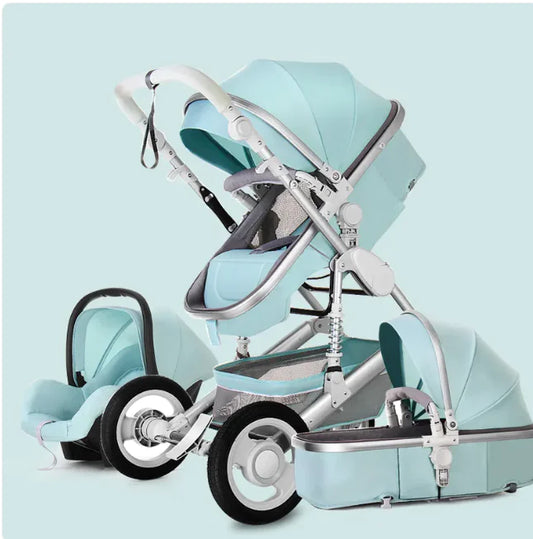 High-View Foldable Stroller – Sit & Recline Comfort - # BAGEG11010010