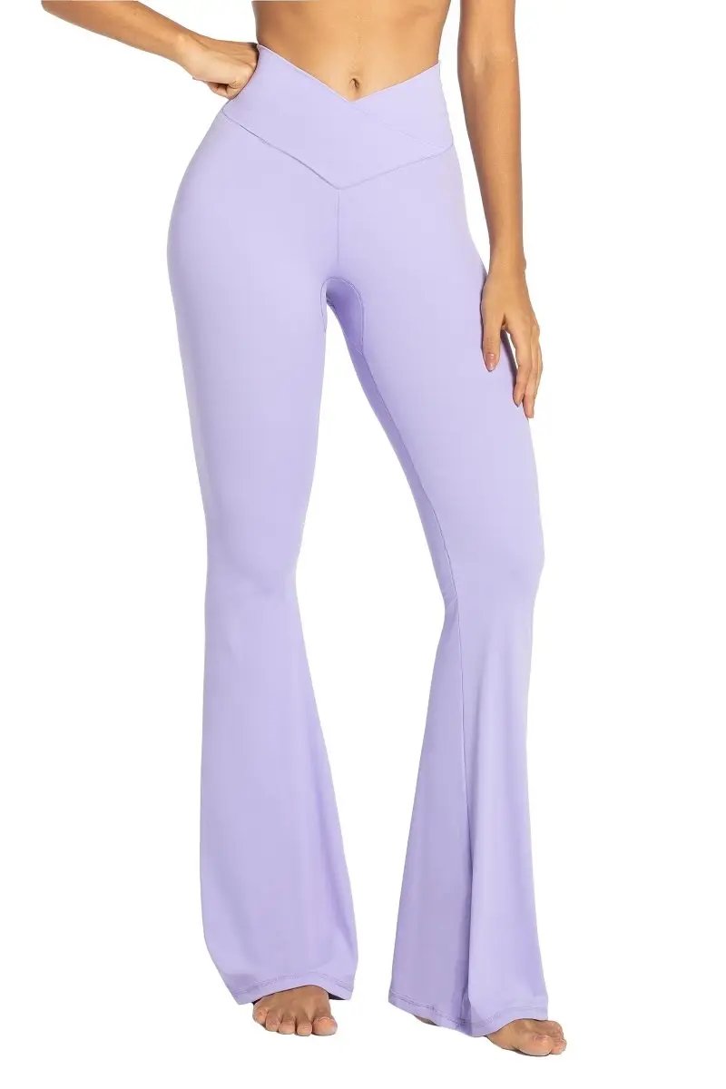 Love Salve Flare Leggings Yoga/Workout Women's Pants Tummy Control & High-Waisted
